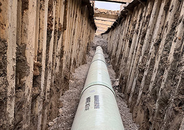 Rainwater and sewage pipeline project of auxiliary road of Hangzhou Fuzhou intercity railway